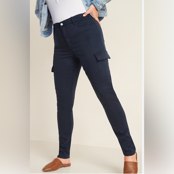 Old Navy Pants - Old Navy Navy Skinny Cargo Pants